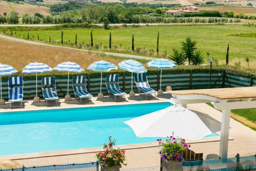 Agriturismo Case Nuove Castellina Marittima Luaran gambar