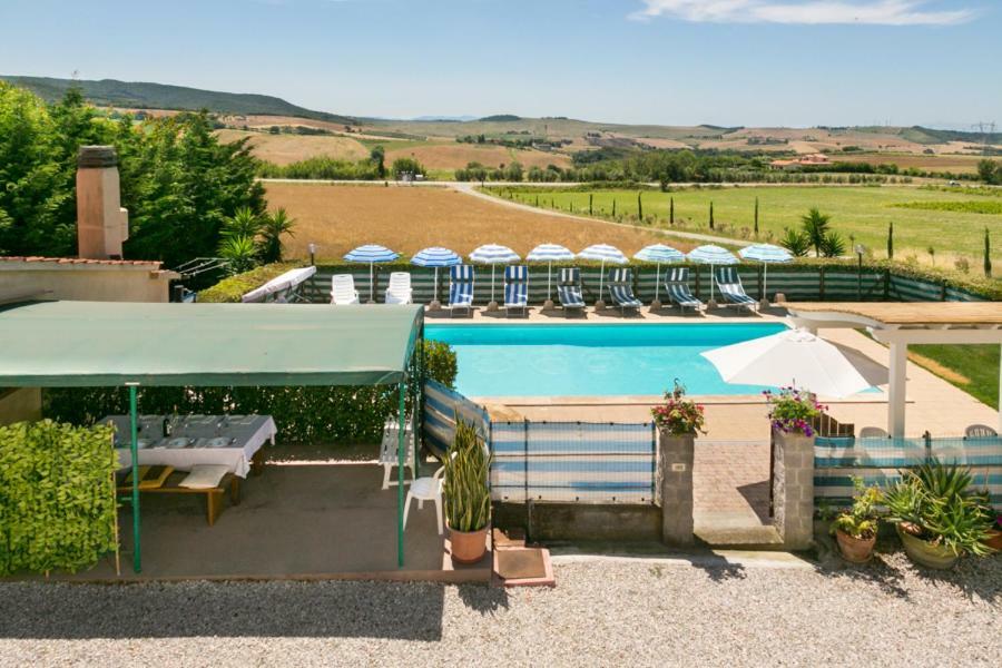 Agriturismo Case Nuove Castellina Marittima Luaran gambar